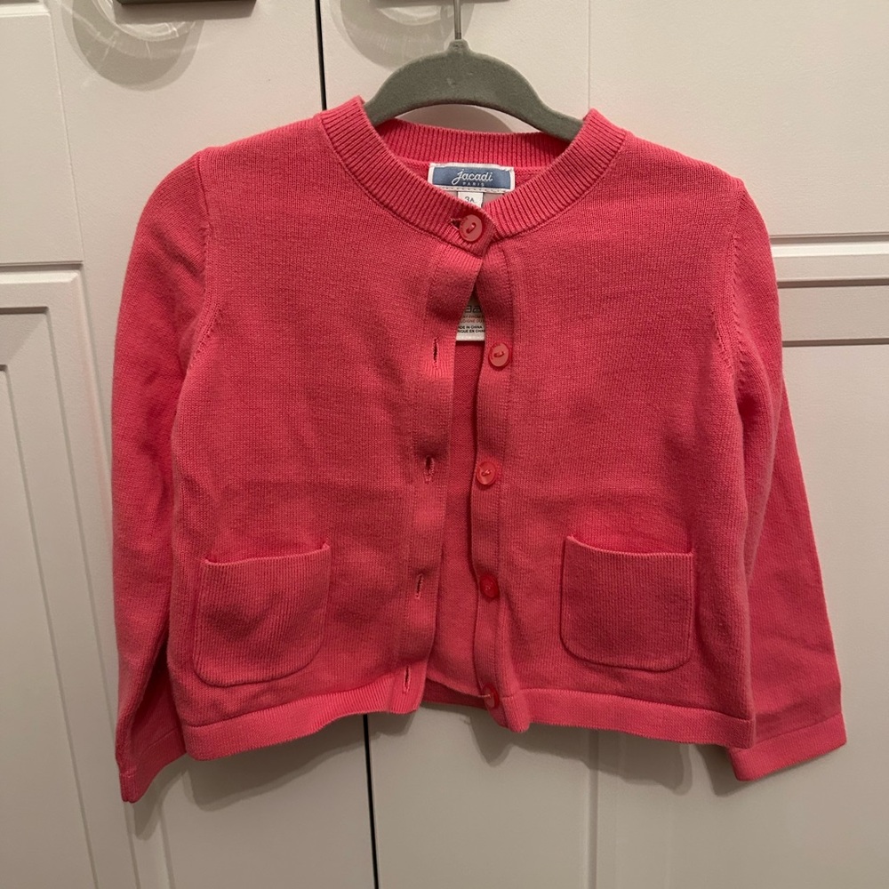 Jacadi Pink Kids Sweater 3T